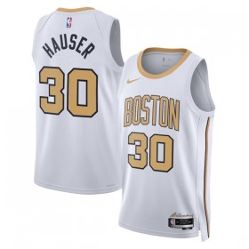 Camiseta Hombre Boston Celtics Sam Hauser 2025-26 Nike City Edition Blanco Swingman
